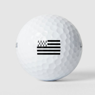Patriotic Brittany Flag Golfballen