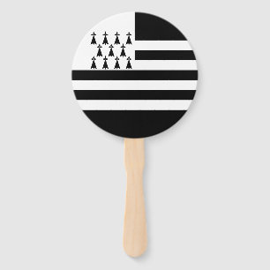 Patriotic Brittany Flag Handwaaier