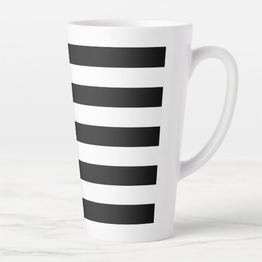 Patriotic Brittany Flag Latte Mok (Rechts)