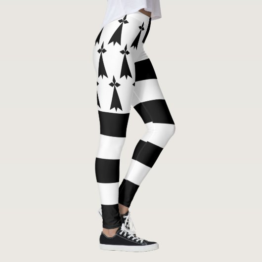 Patriotic Brittany Flag Leggings (Rechts)