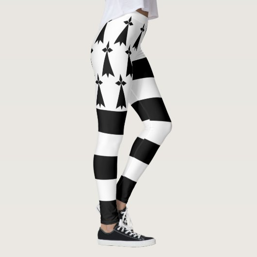 Patriotic Brittany Flag Leggings (Rechts)
