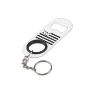 Patriotic Brittany Flag Mini Flessenopener (Achterkant Gekanteld)