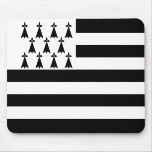 Patriotic Brittany Flag Muismat