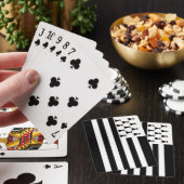 Patriotic Brittany Flag Pokerkaarten (Insitu)