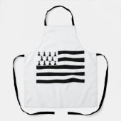 Patriotic Brittany Flag Schort (Voorkant)