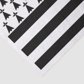 Patriotic Brittany Flag Tissuepapier (Detail)