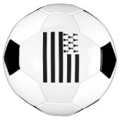 Patriotic Brittany Flag Voetbal (Gedraaid)