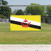 Patriotic Brunei Flag Banner (Insitu)