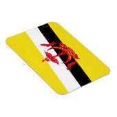 Patriotic Brunei Flag Magnet Magneet (Rechterzijde)