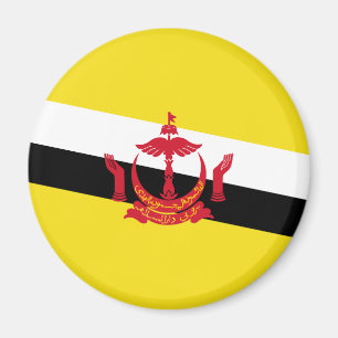 Patriotic Brunei Flag Magnet Magneet
