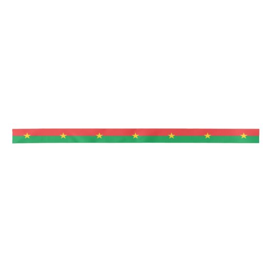 Patriotic Burkina Faso Flag Lint (Voorkant)