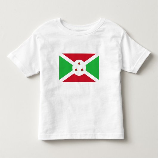Patriotic Burundi Flag Kinder Shirts (Voorkant)