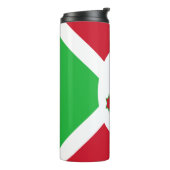 Patriotic Burundi Flag Thermosbeker (Gedraaid links)