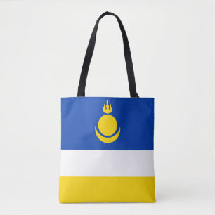 Patriotic Buryatia Flag Draagtas