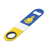 Patriotic Buryatia Flag Speed Flessenopener (Voorkant Gekanteld)
