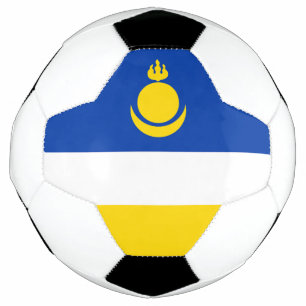 Patriotic Buryatia Flag Voetbal