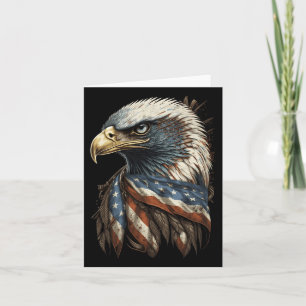 Patriotic Byld Eagle 4 juli Mannen Verenigde State Kaart