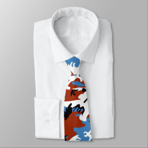 Patriotic Camo Stropdas