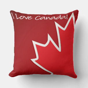Patriotic Canada Maple Leaf Kussen