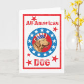 Patriotic Chessie Kaart (Gele Bloem)