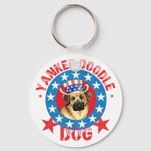 Patriotic Chinook Sleutelhanger (Voorkant)