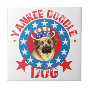 Patriotic Chinook Tegeltje