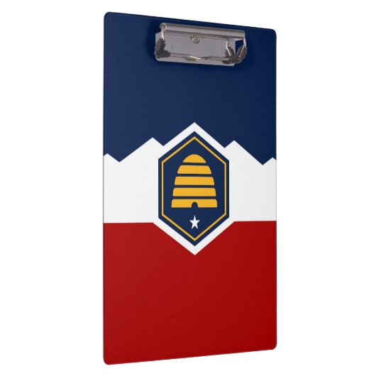 Patriotic Clipboard with flag of Utah, USA Klembord (Rechts)