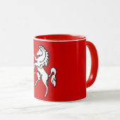 Patriotic Combo Mug with flag of Kent County (Devant droit)