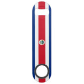 Patriotic Costa Rica Flag Speed Flessenopener (Voorkant)
