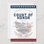 Patriotic Court of Honor Invitation (Devant)