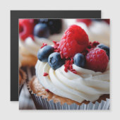 Patriotic Cupcake (Voorkant / Achterkant)