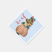 Patriotic Cutie Servet (Hoek)