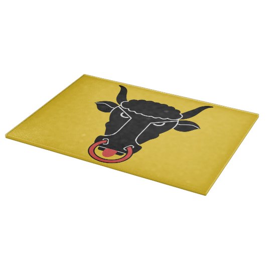 Patriotic cutting board with Flag of Uri Snijplank (Hoek)