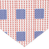 Patriotic Dachshund Korte Tafelloper (Hoek)