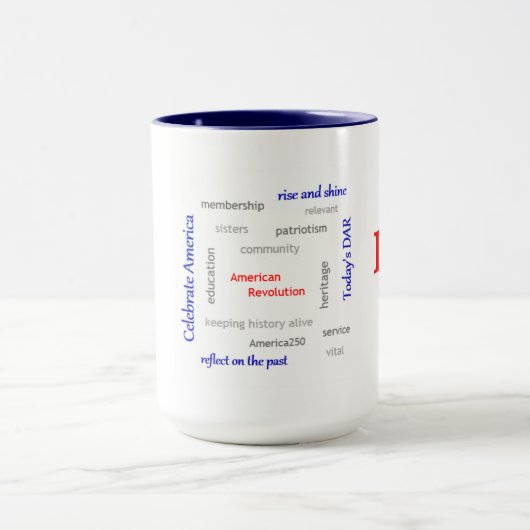 Patriotic DAR Mok (Midden)