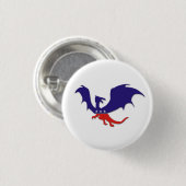 Patriotic Dragon Button (Voorkant /achterkant)