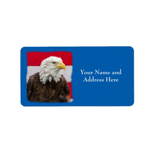 Patriotic Eagle Etiket (Voorkant)