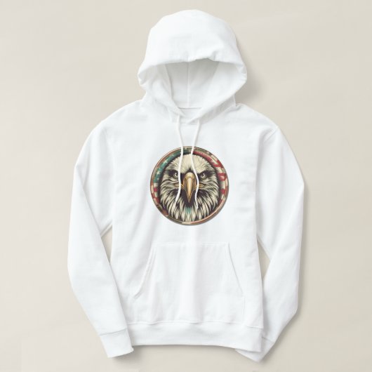 Patriotic Eagle Hoodie (Design voorkant)