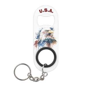Patriotic Eagle Mini Flessenopener