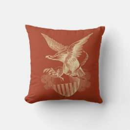 Patriotic Eagle Pillow Kussen