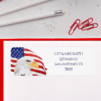 Patriotic Eagle US Flag Adres