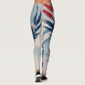 Patriotic Eagle USA Leggings (Dos)