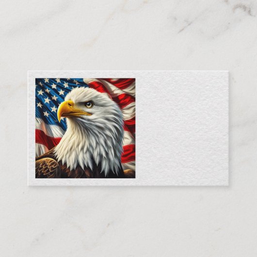 Patriotic Eagle Visitekaartjes (Voorkant)