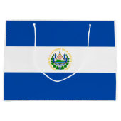 Patriotic El Salvador Flag Groot Cadeauzakje (Voorkant)