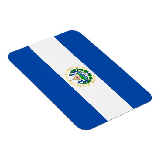 Patriotic El Salvador Flag Magneet (Rechterzijde)