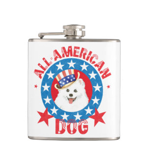 Patriotic Eskie Heupfles