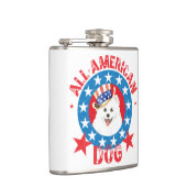 Patriotic Eskie Heupfles (Rechts)