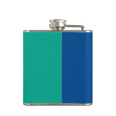 Patriotic flask with Flag of Ottawa, Canada Heupfles (Achterkant)