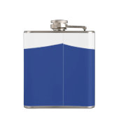 Patriotic flask with Flag of Toronto, Canada Heupfles (Achterkant)