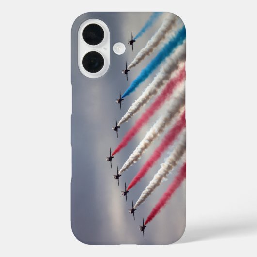 Patriotic Flyover iPhone Case (Achterkant)